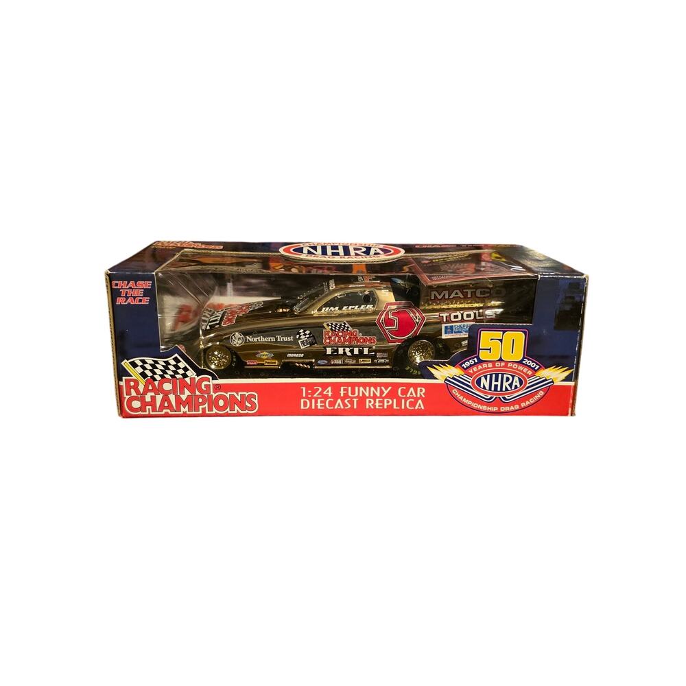 Jim Epler #5 Matco Tools Gold Chrome Chase Funny Car 1:24 NHRA 1 of 1000